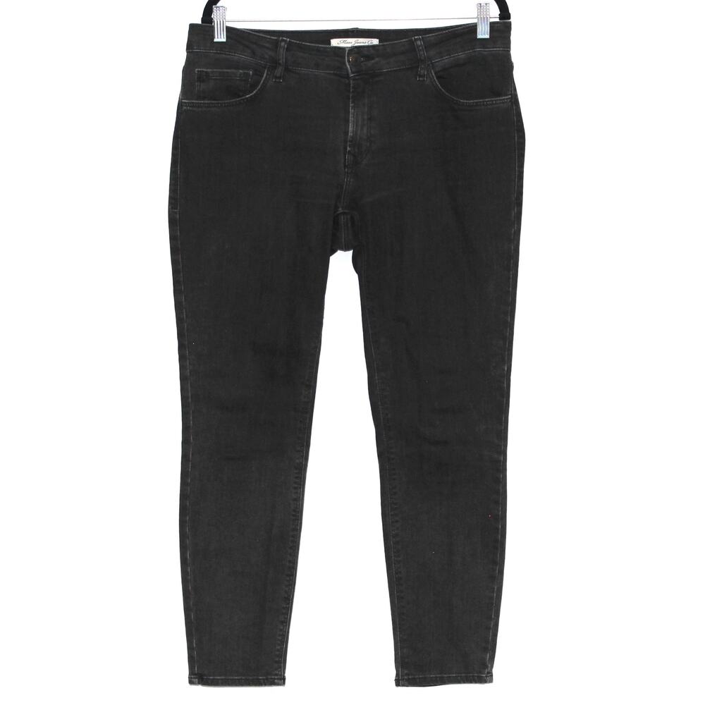 Mavi Jeans Adriana Ankle Skinny Black Jeans Size 30